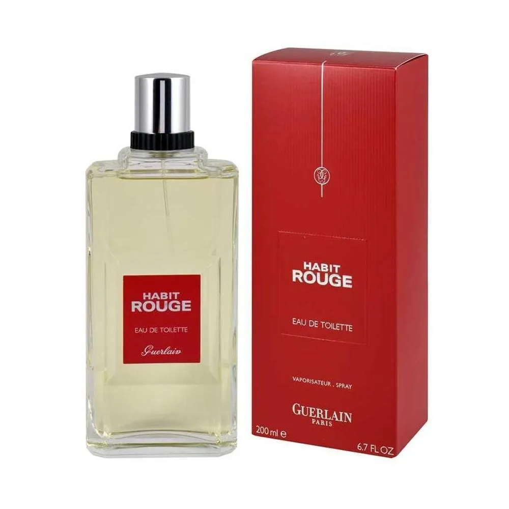 Guerlain Habit Rouge (M) EDT 200 ml