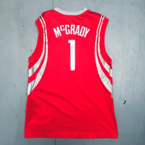 Houston Rockets: Tracy McGrady 2004/05 Red Reebok Jersey (M/L)