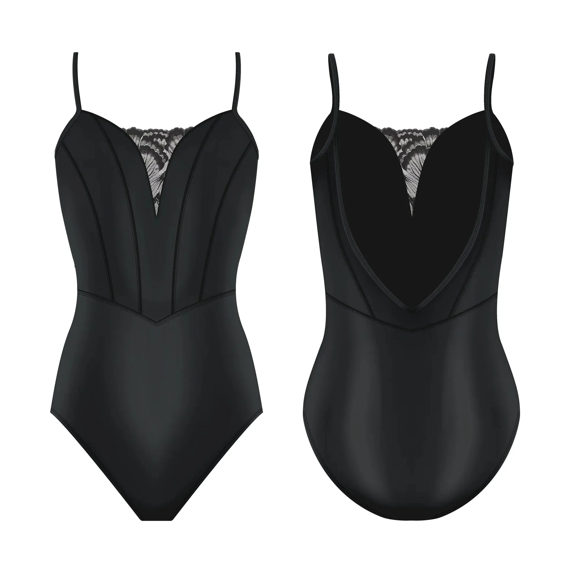 L0015L Antoinette Leotard by Danse de Paris