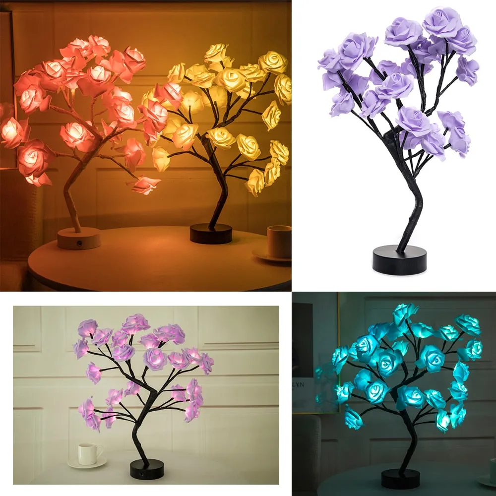 Lampara de Flores LED