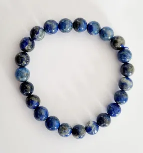 Lapis Lazuli Crystal Bracelet 8mm Beads