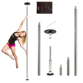 LUPIT POLE G2 portable dance pole - CHROME