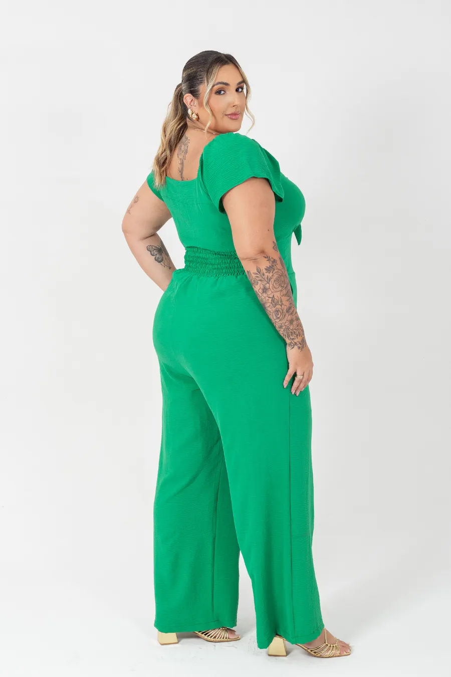 Macacão Plus Size Luiza