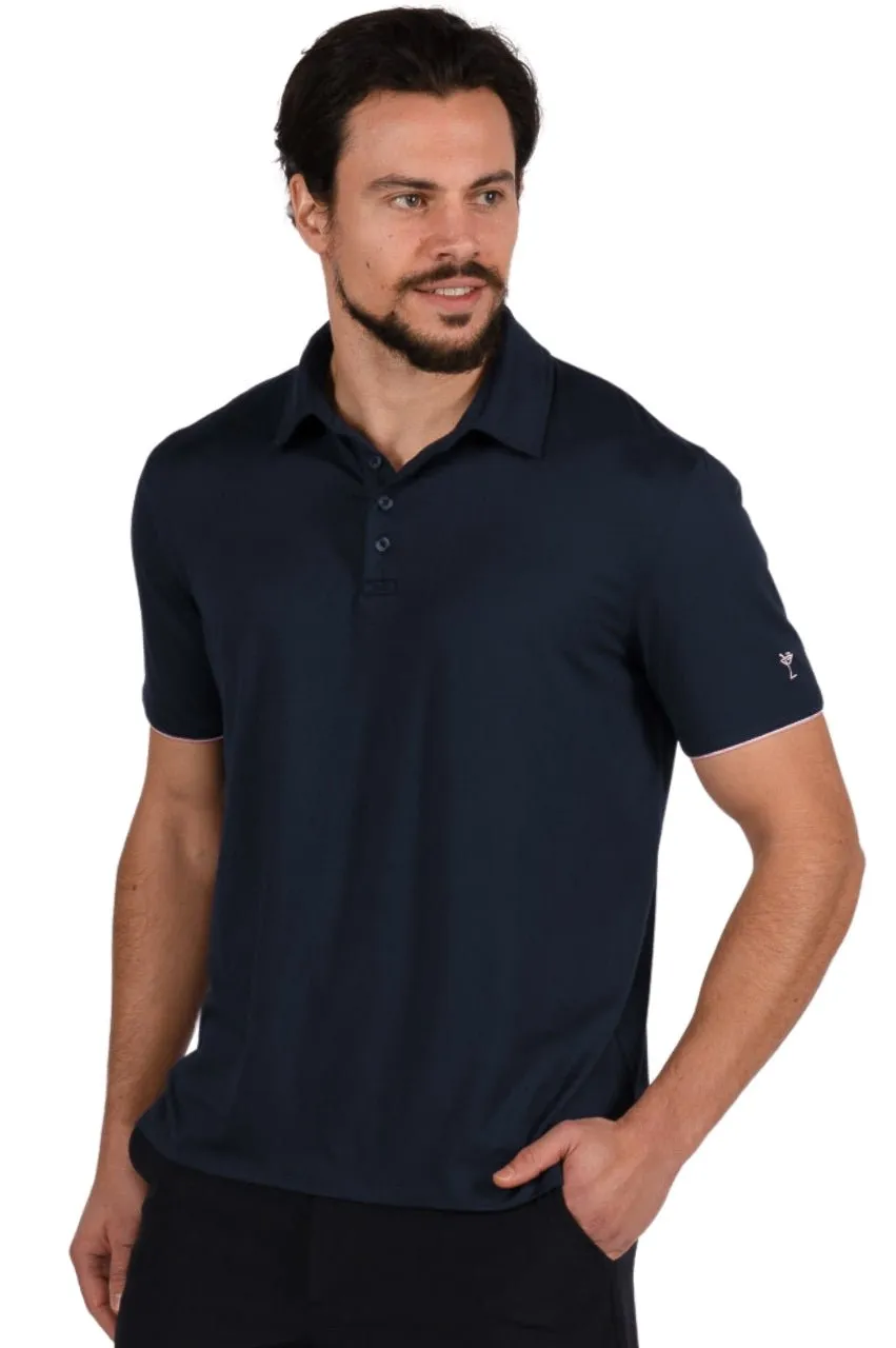 Men's Navy Sport Polo