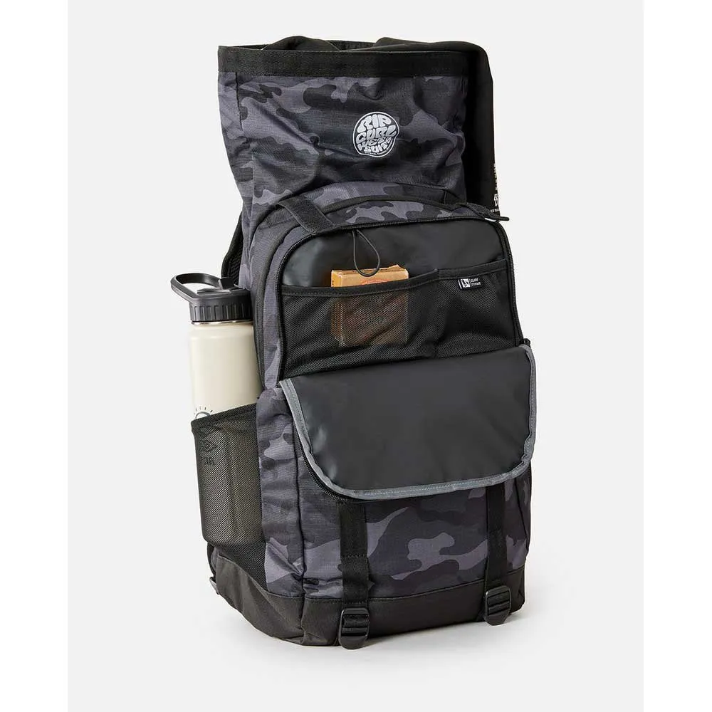 MOCHILA RIP CURL DAWN PATROL 30L SURF CAMO BLACK GREY