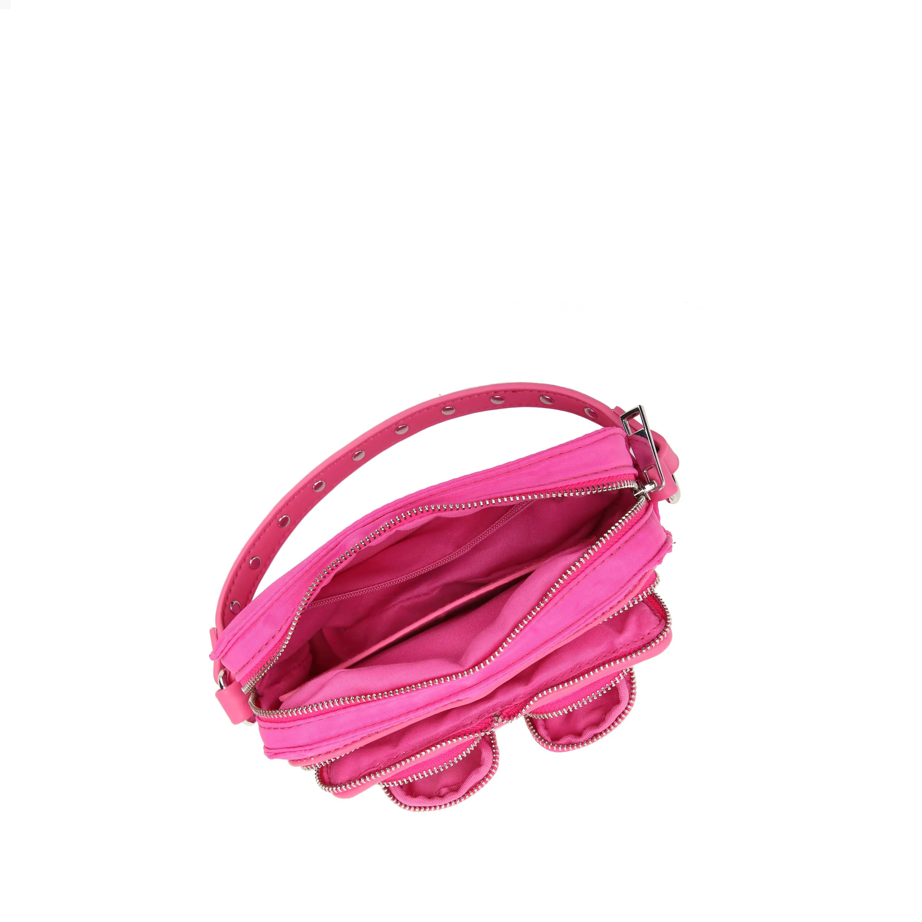 NUNOO | BOLSO MUJER | HELENA RECYCLED NYLON BUBBLEGUM | ROSA