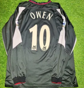 Owen Liverpool 2002 2003 2004 Away Third Reebok Jersey Shirt Camiseta XL