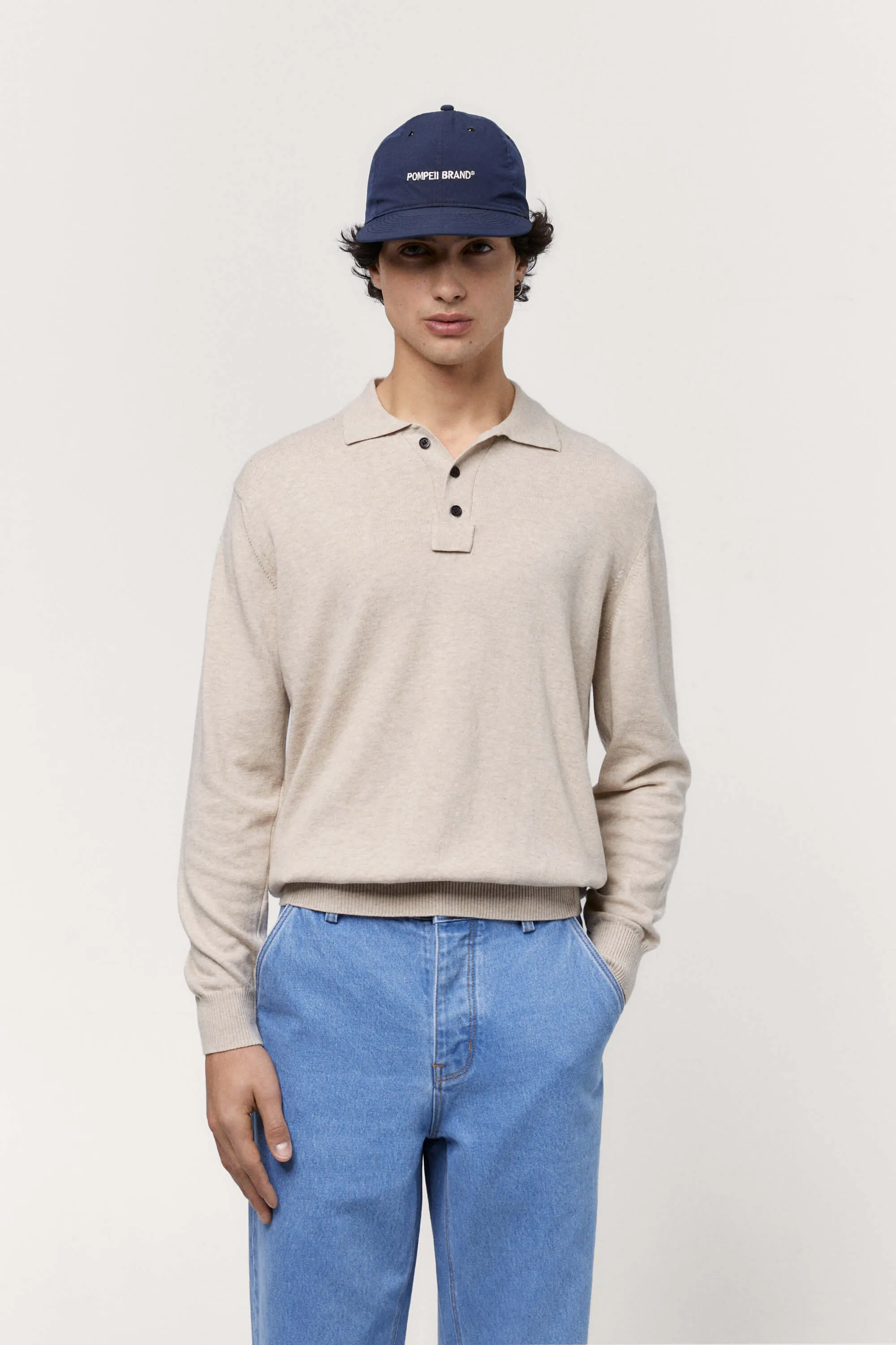 OYSTER KNITTED POLO