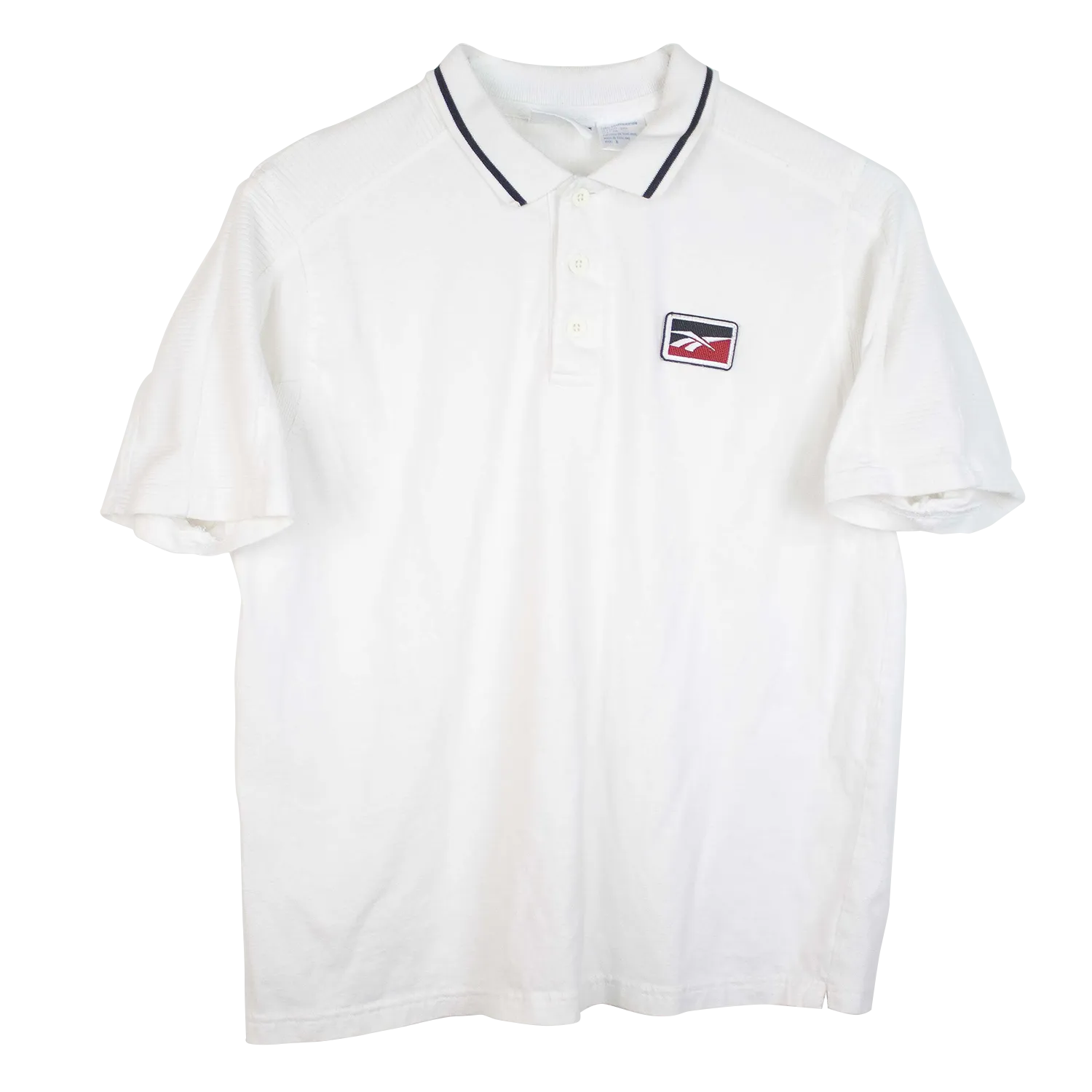 Reebok Embroidered Small Logo Poloshirt White (S)