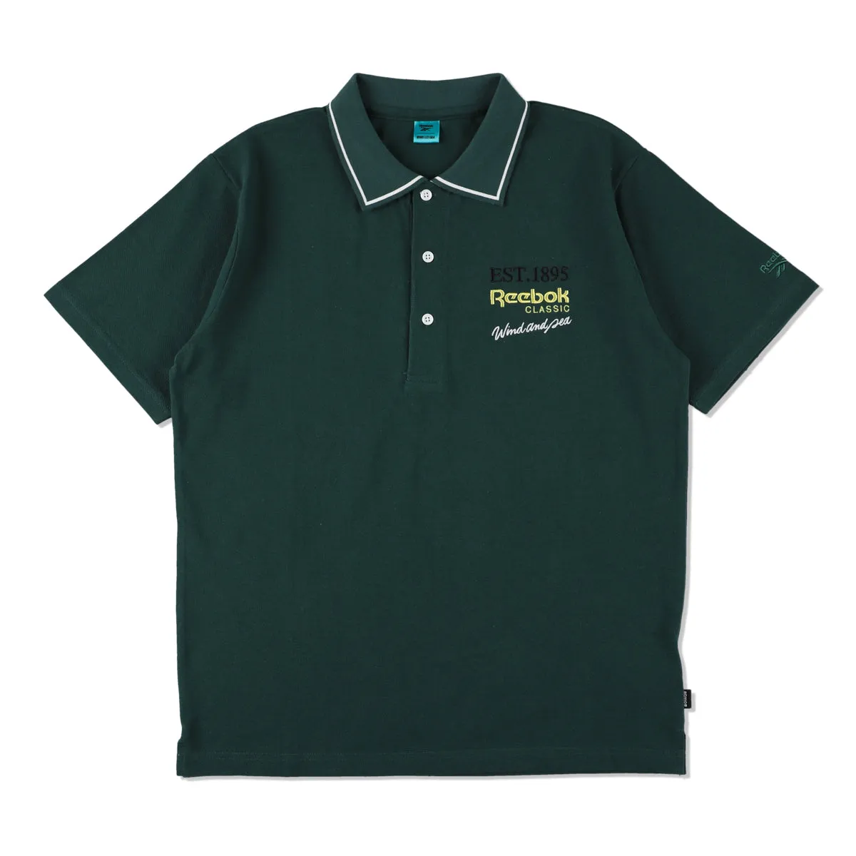 REEBOK x ATMOS x WDS POLO SHIRT / GREEN