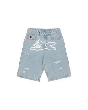 Running Dog Denim Shorts