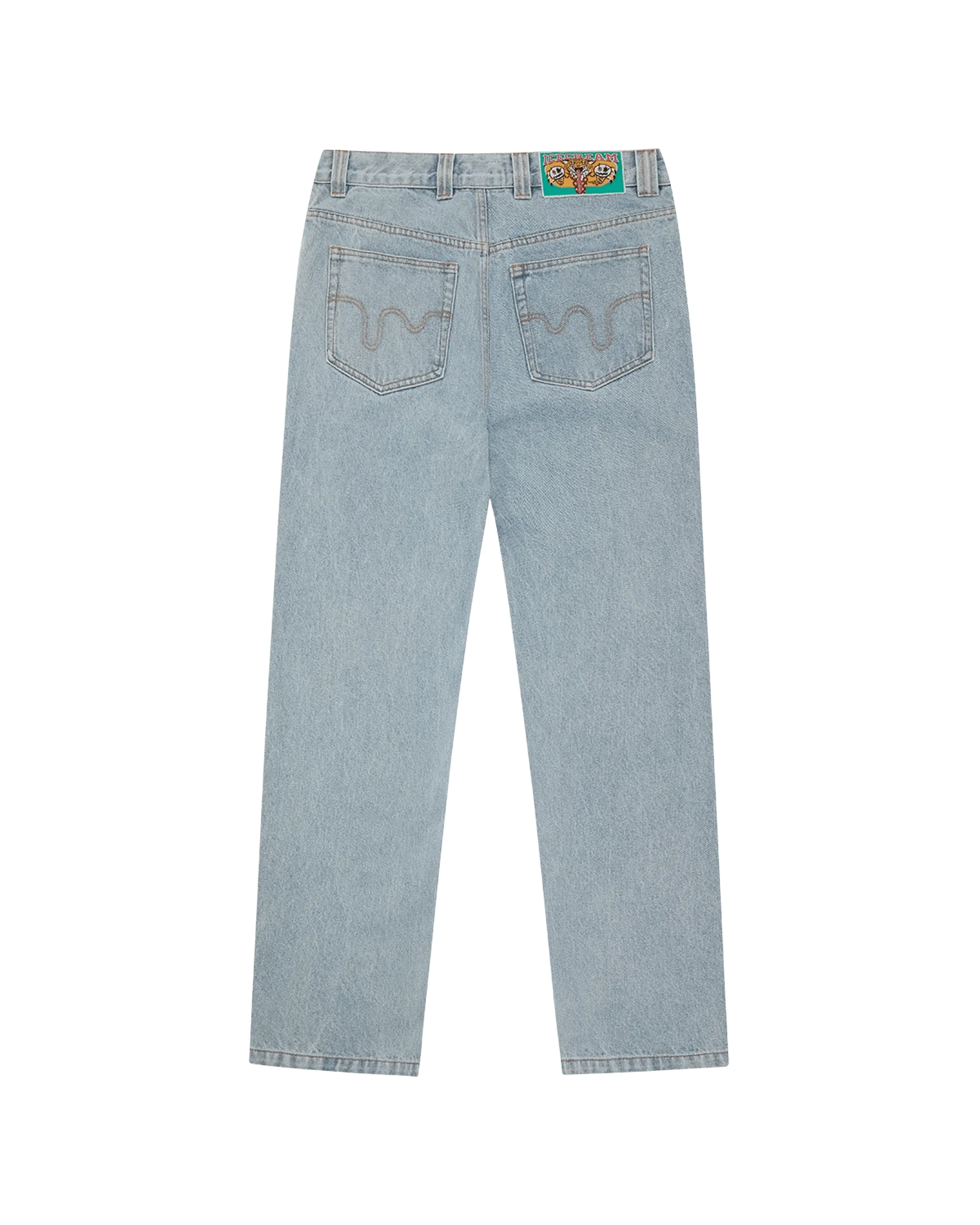 Running Dog Double Scoop Denim Pant