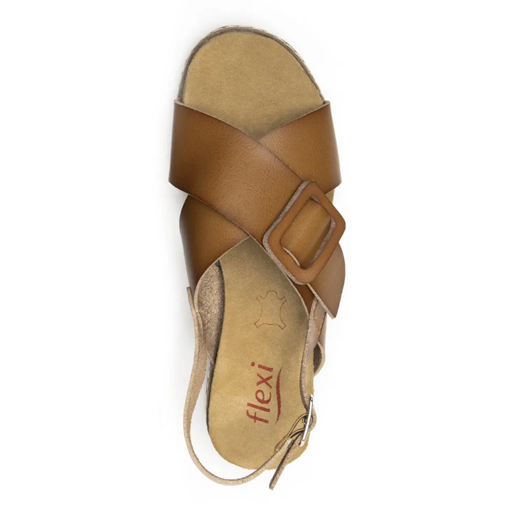 Sandalias de Cuña para Mujer Flexi 129501