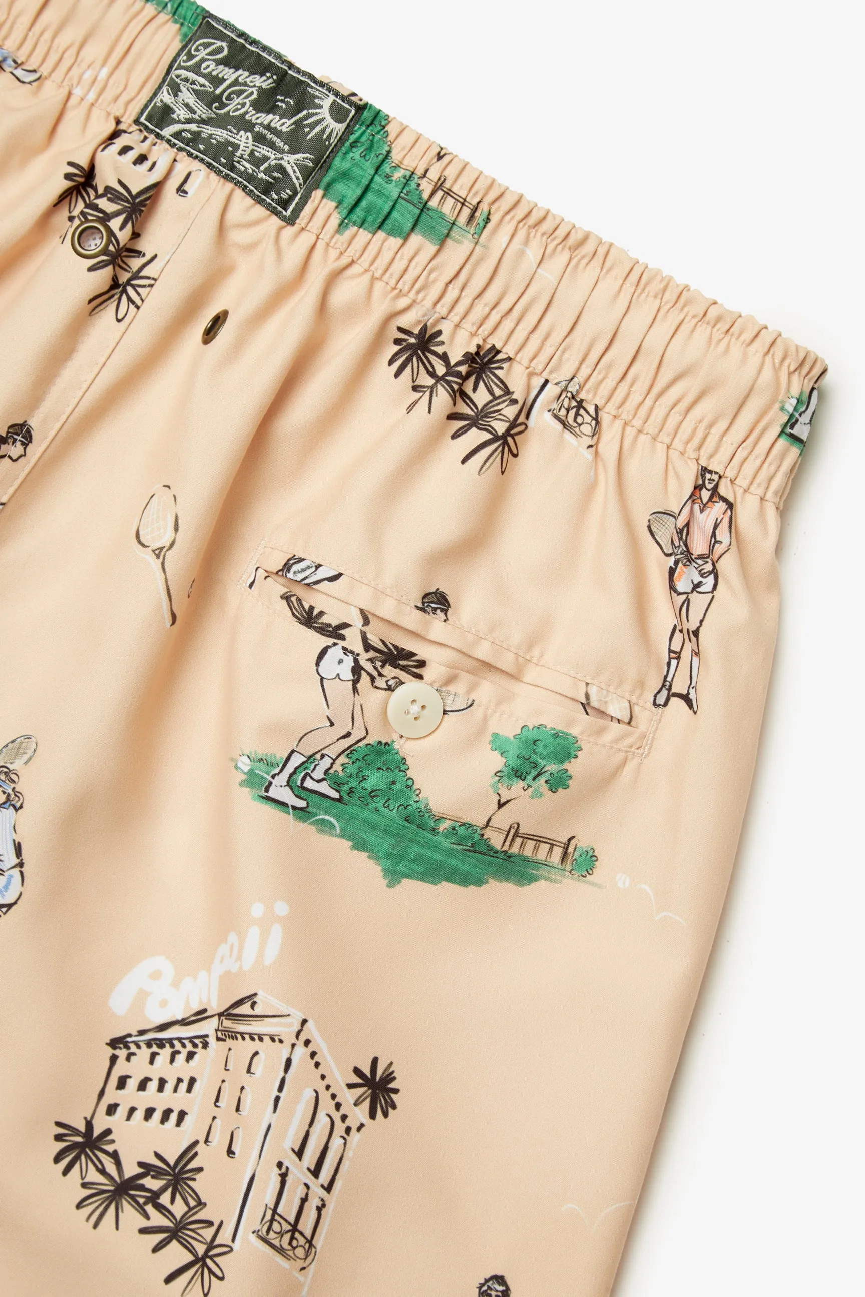 TENNIS SWIM TRUNKS