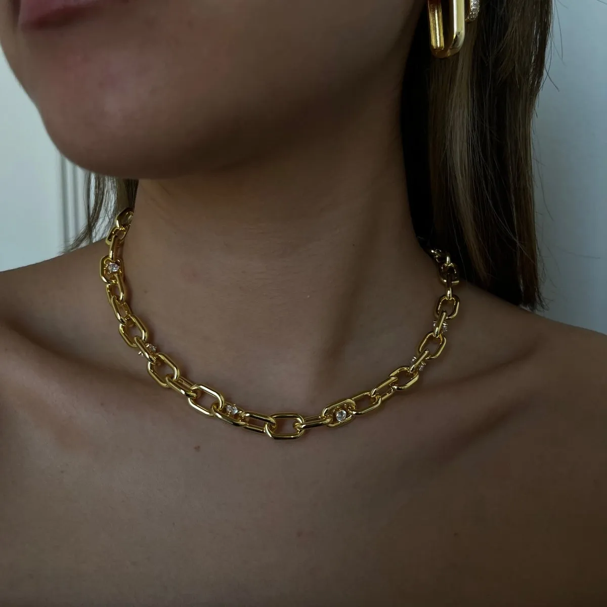 THE LINK CHUNKY NECKLACE