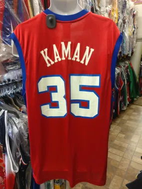 Vintage #35 CHRIS KAMAN Los Angeles Clippers NBA Reebok Jersey L