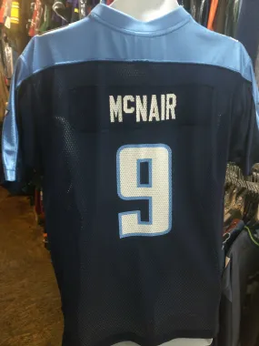 Vintage #9 STEVE McNAIR Tennessee Titans NFL Reebok Jersey YXL