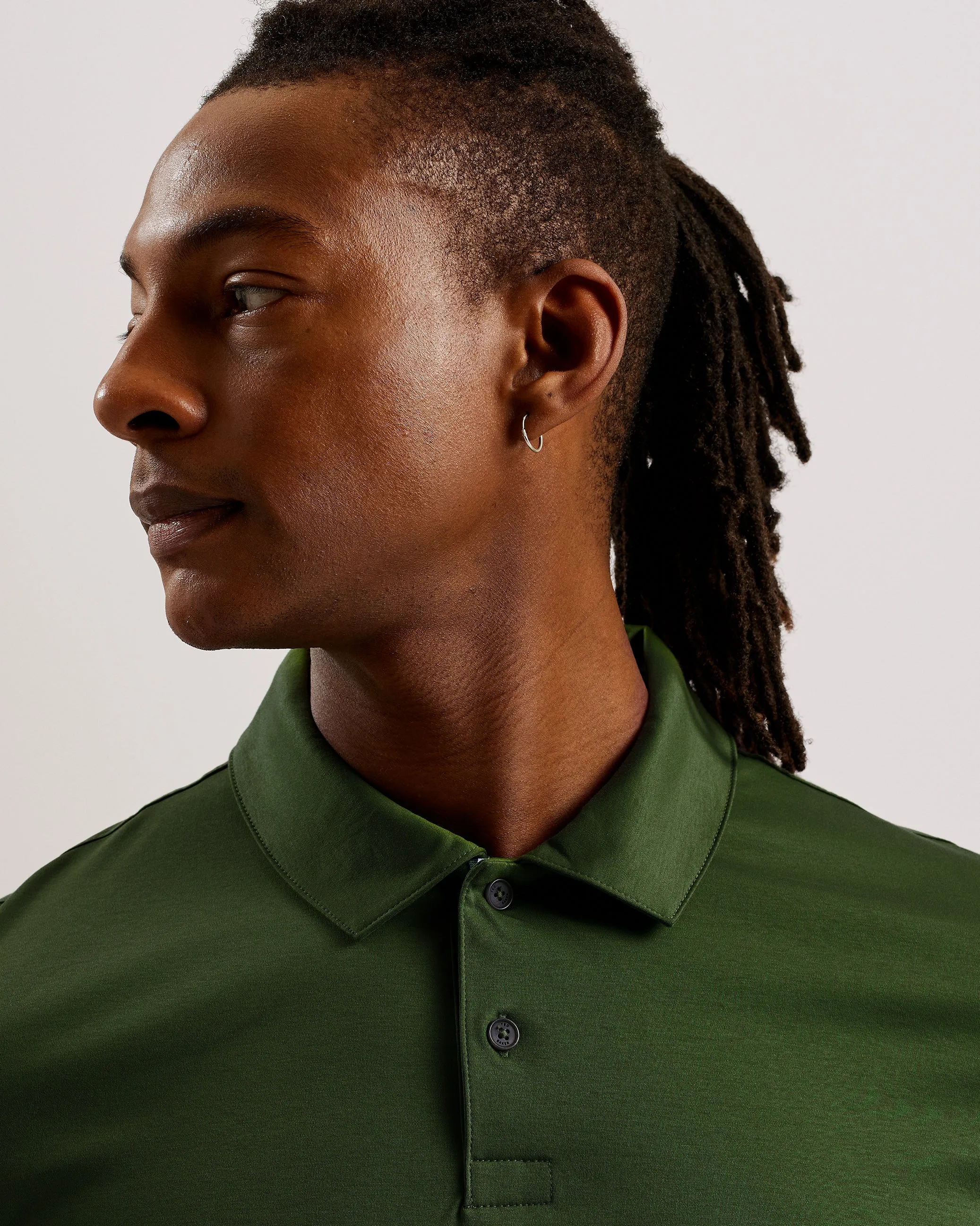 Zeiter Short Sleeve Slim Fit Polo Shirt Green