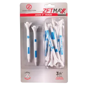 ZF MAXX 3-PRONG 3-1/4" TEES - 18 PACK